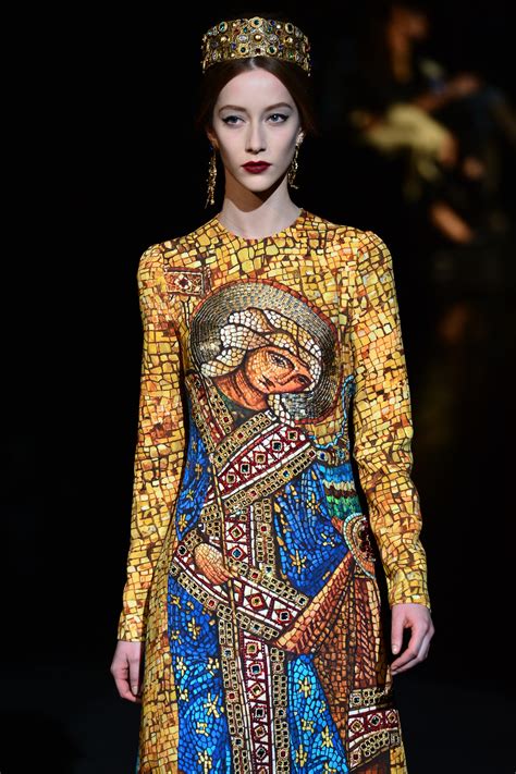 dolce gabbana runway show 2013.